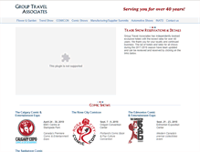 Tablet Screenshot of gtameetings.com